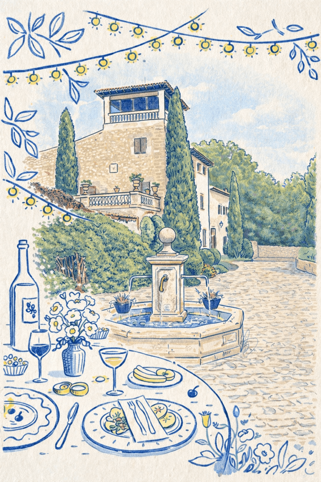 Sofia & Marco wedding invitation preview